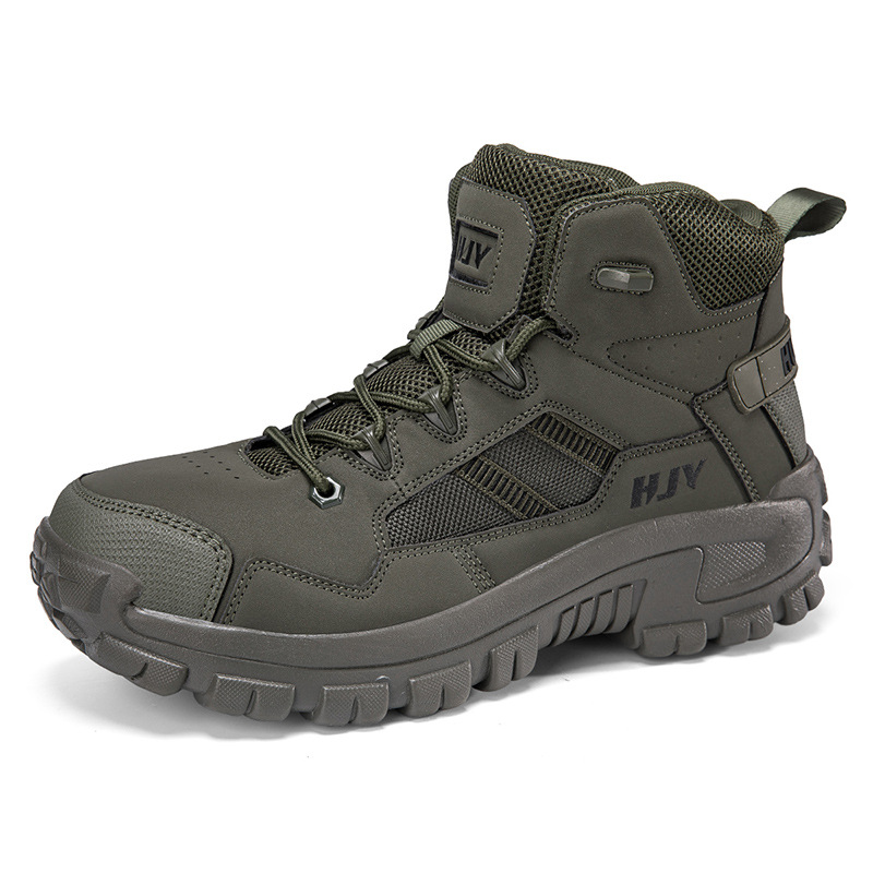 Botas de montaña al aire libre botas tácticas del desierto botas de nieve para hombres camping cross-border zapatos de entrenamiento de tamaño grande para hombres 47