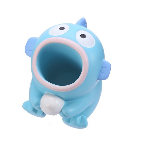 New Style Funny Ugly Fish Resin Pen Holder, Resin Figure, Craft, Landscape, Office Desk Decor, Ornament, Gift