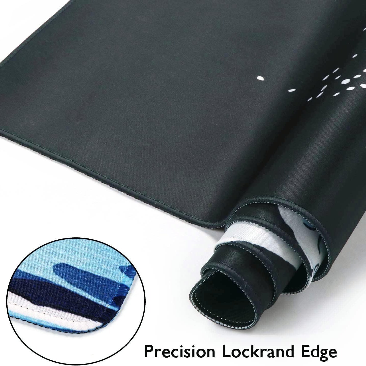 Large Gaming Mouse Pad Alfombrilla de ratón Tableta transfronteriza Amazon Super Wave Mantel al por mayor