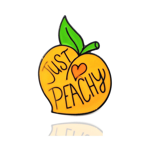 AliExpress Wish New Products Personalized Yellow Peach Salmon Sushi Donut Clothes Badges Clothing Accessories