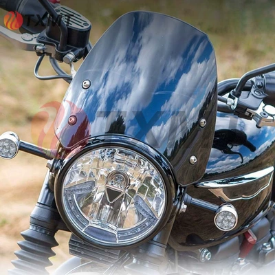 Windshield, Motorcycle front windshield