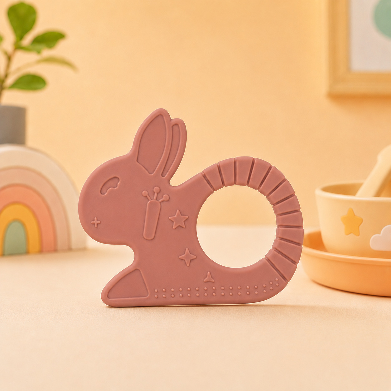 Orange rabbit