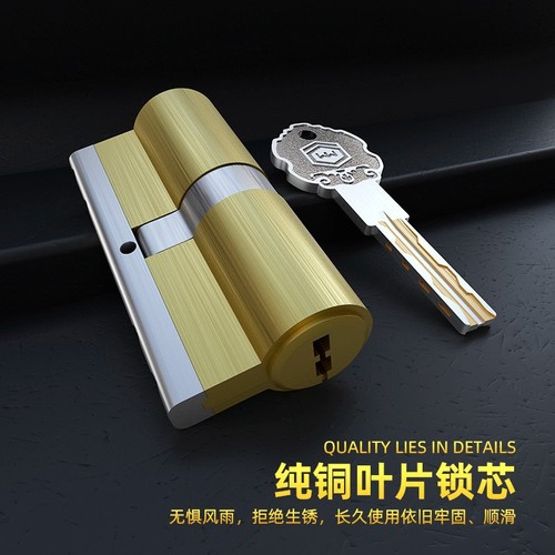 Stainless steel 304 anti-theft panel lock set black universal household door lock entry door solid wood door lock