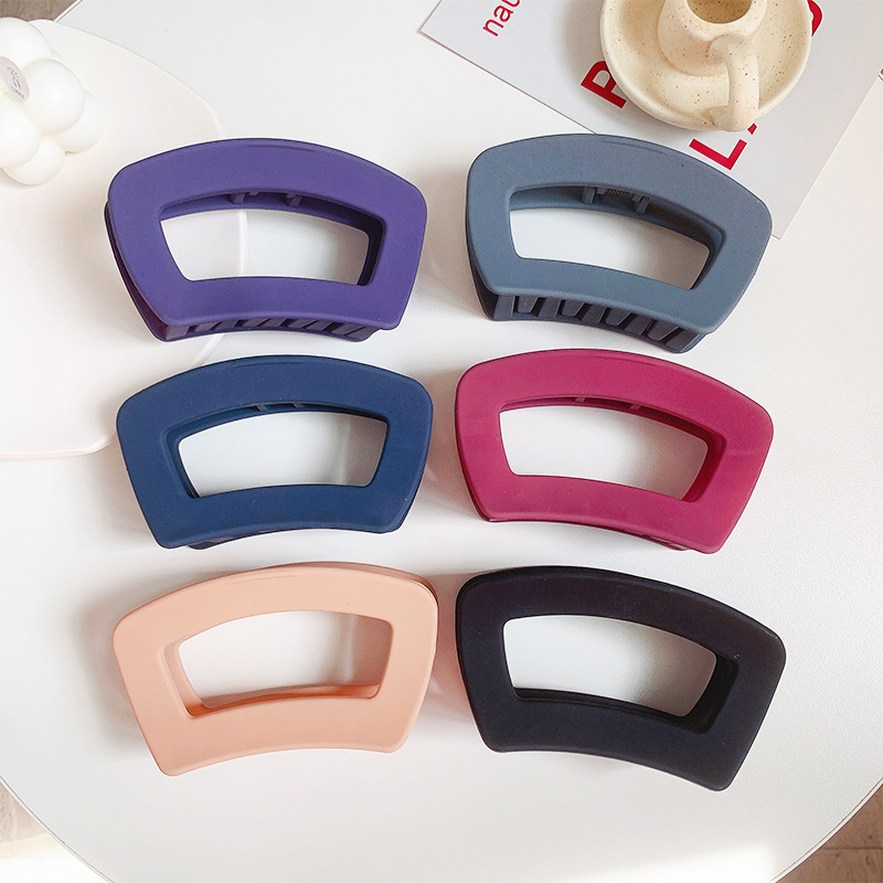 Korean Large Plate Hair Bath Clip Hair Grab Back Head Grab Clip Lady Ball Head Clip display picture 1