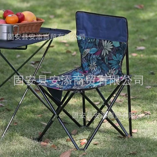 Outdoor foldable chair, convenient and simple for camping, fishing, outdoor cooking, art painting stool, leisure travel, essential for life