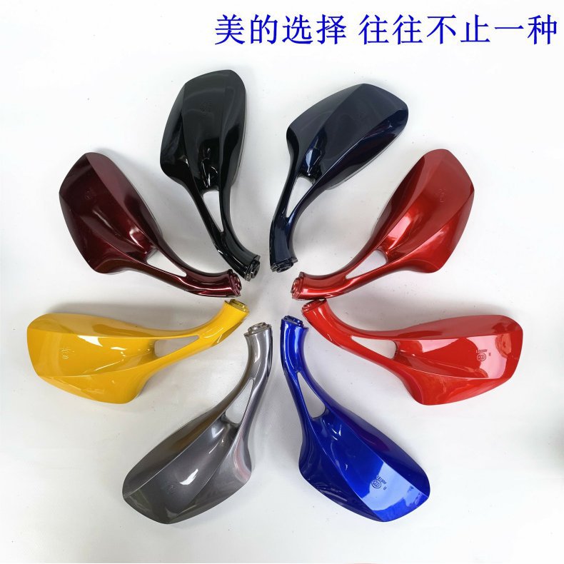 Motorcycle Scooter Electric Vehicle Zhongsha Wuyu Princess Reversing Mirror Reflective Mirror Rearview Mirror Blue Star One Pair Price