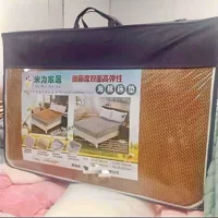 Утолщенный двусторонний коврик из ротанга, подушка для матраса, студенческое общежитие, односпальный специальный напольное покрытие двойного назначения 90x190 см для зимы и лета
