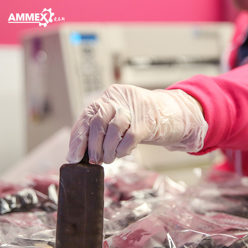 Emmas Gloves Disposable PVC Gloves High Elasticity Food Processing Gloves Beauty Salon Waterproof and Oilproof Gloves