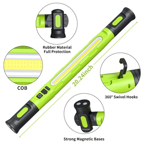 Wk01 New Emergency Maintenance Work Light USB Rechargeable High-Brightness Multi-Functional Inspection Lighting Lamp with Magnetic Hook