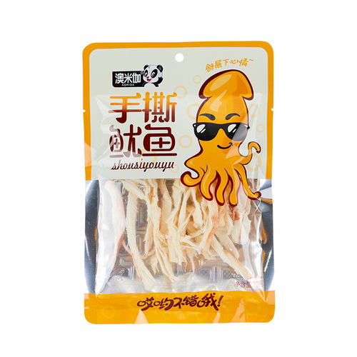 Spicy and Original Hand-Torn Squid, Accordion Squid, Grilled Squid Snacks, Seafood Snack Bagged Dried Squid Fillets Wholesale