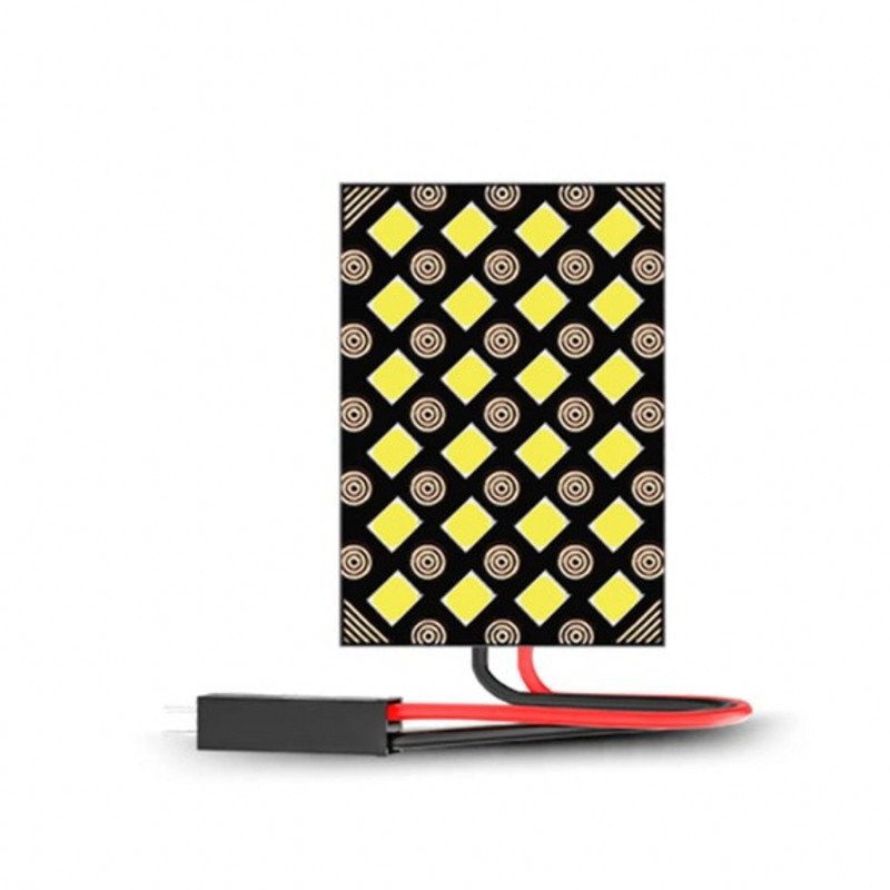 Car LED flat reading light 2835 24SMD super bright 24 light room light high-grade 24V car truck light board