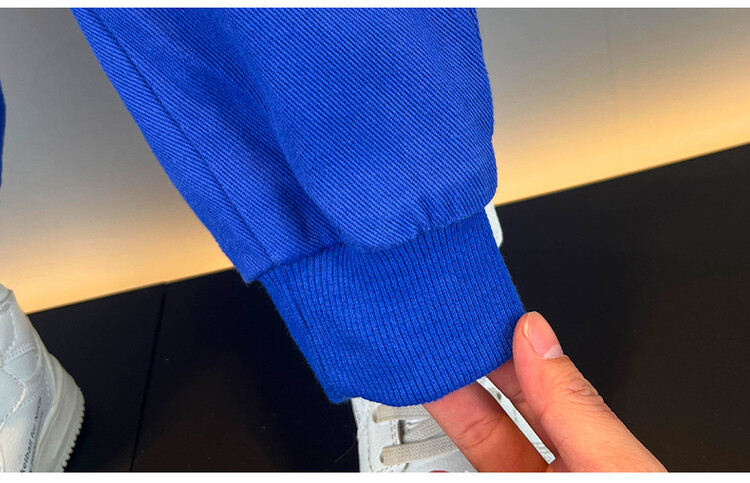 Farbige Arbeitskleidung für Jungen 2024 Frühling und Herbst Neues hübsches lässiges zweiteiliges Set für Kinderkleidung_voghion.com