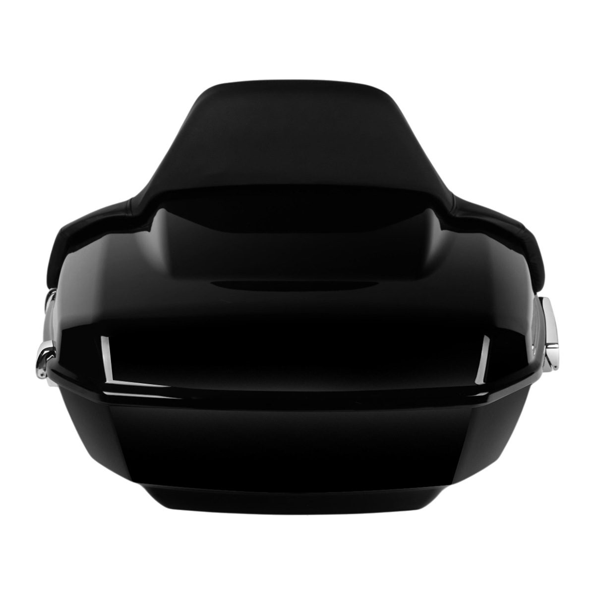 Suitable for Harley-Davidson Road Glide, Street Glide, and CVO models; rear luggage rack with backrest; passenger rear storage box