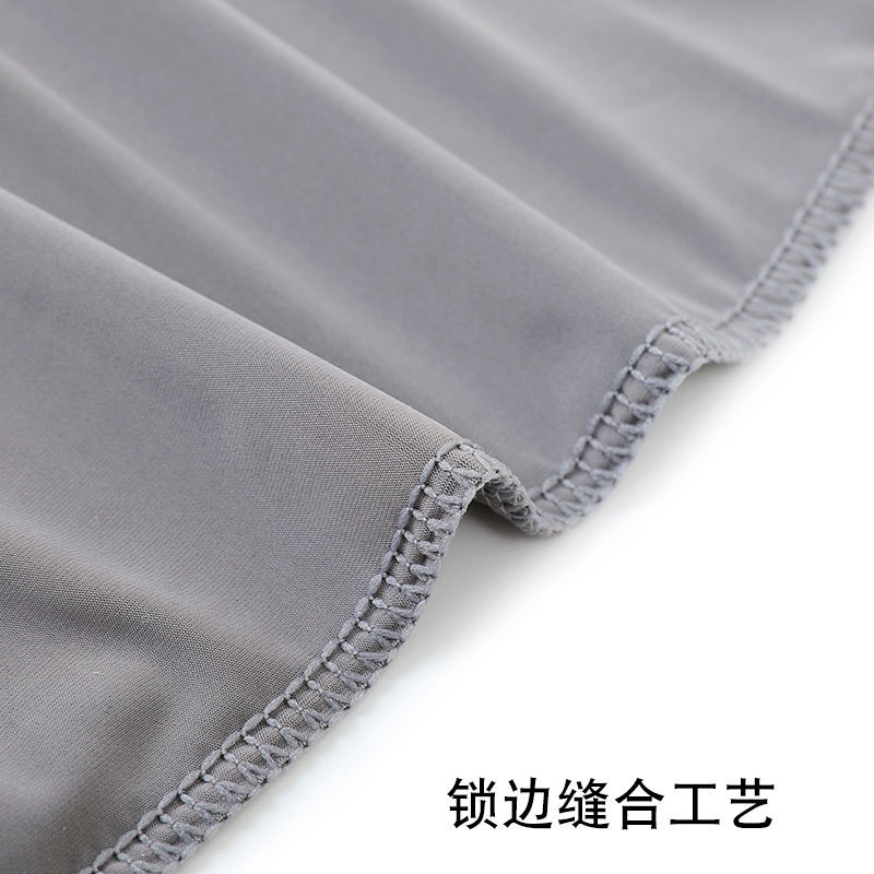 Máscara de seda de hielo de verano Máscara tridimensional de cuello y hombros para mujer Máscara de protección solar de conducción Gini