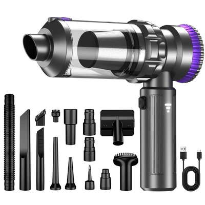 Car Vacuum Cleaner Car: Tozsoranlar - one-silver-high-version-decorative-ring-purple