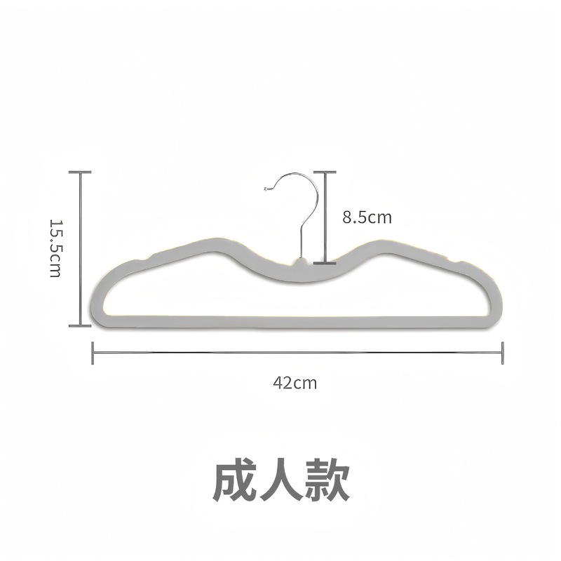 短颈矮脖子衣架家用挂衣无痕加厚防肩角衣服挂架晾衣不起包衣撑子|undefined