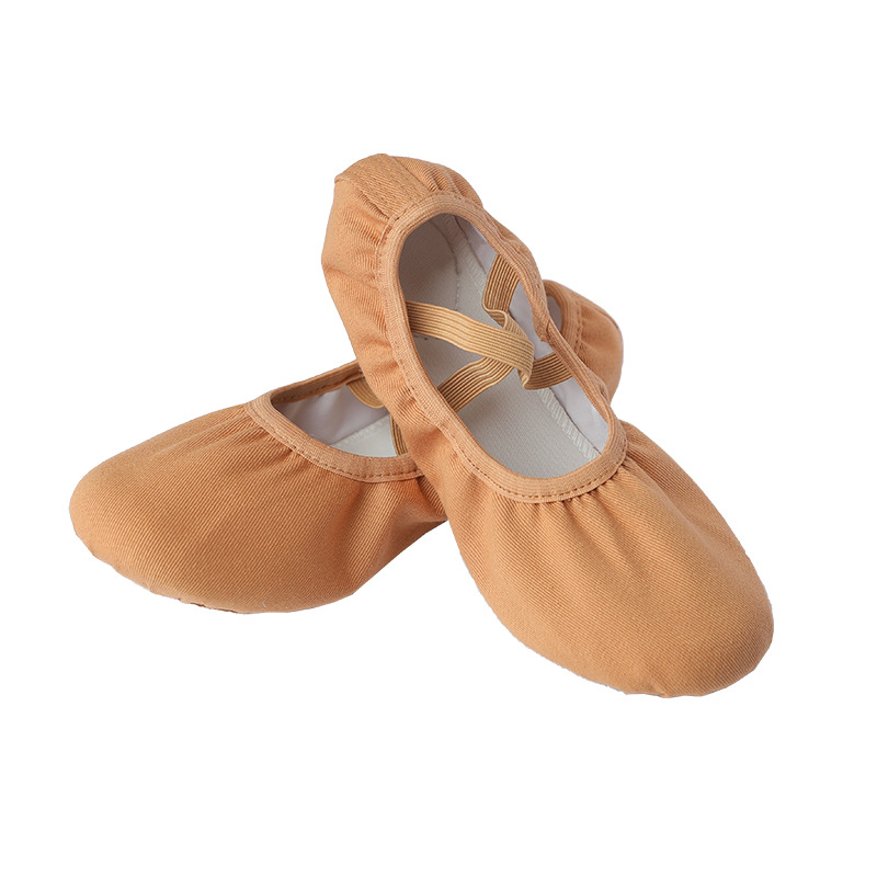 Zapatos de baile para niños adultos zapatos de ejercicio de fondo suave para mujer zapatos de yoga zapatos de garra de gato zapatos de baile sin cordones de ballet