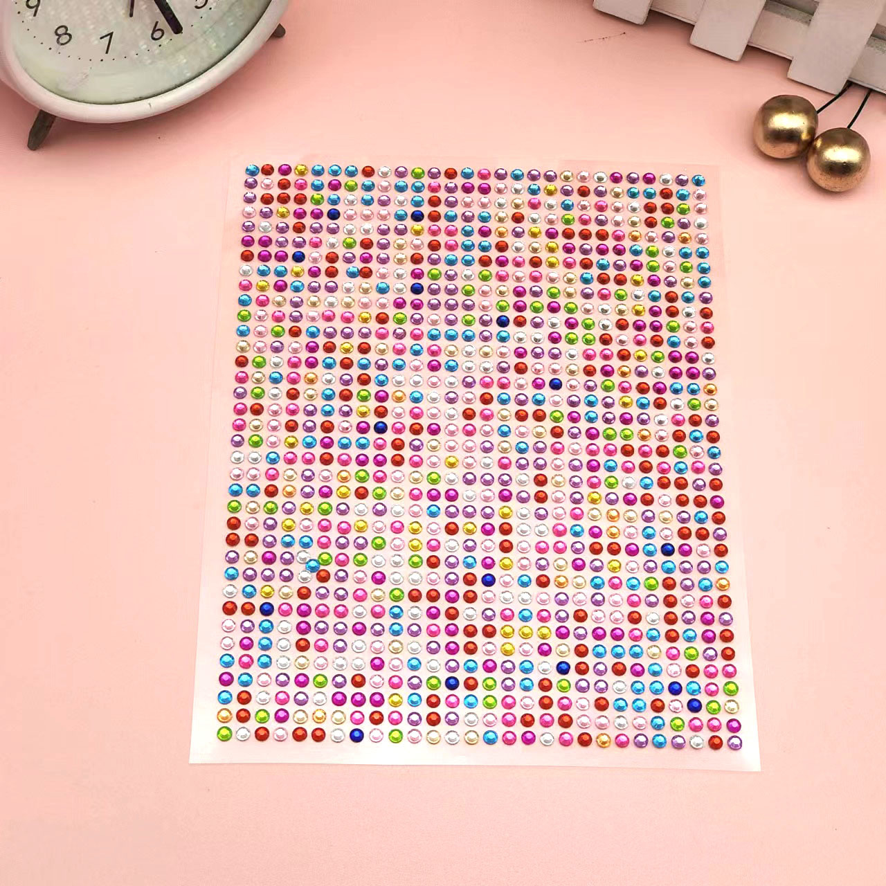 다채로운 4MM 라운드 다이아몬드 1008개 15*19XM