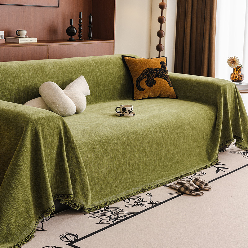 Color sofá cubierta 2026 nuevo sofá cubierta toalla antideslizante una cubierta completa anti-cat arañazo toalla sofá