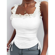 I 84227 Lace Square Neck Camisole ��˿�����������ͨ�羳