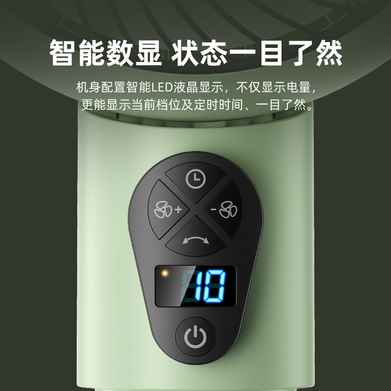 国境を越えた空気循環ファン、USBフロアファン、リモコン付き首振り充電式家庭用オフィスファン、スリープモード|undefined