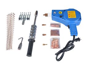 Guangdong Deli portable meson machine sheet metal dent repair machine 220V and 110V Body Pit repair machine