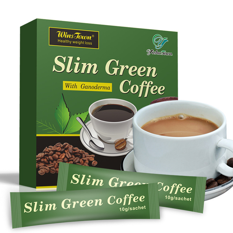 Exported to Middle East Arabic Ganoderma lucidum coffee Ganoderma coffee L-carnitine green tea coffee