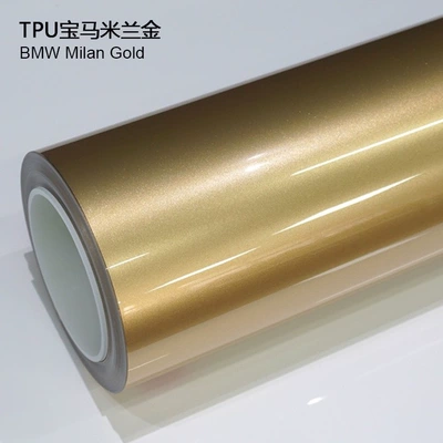 Paint Surface, Auto Color Change Film - tpu-bmw-milan-gold-1524mx15m