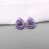 Fresh fashionable cute earrings, 2021 years, simple and elegant design, internet celebrity