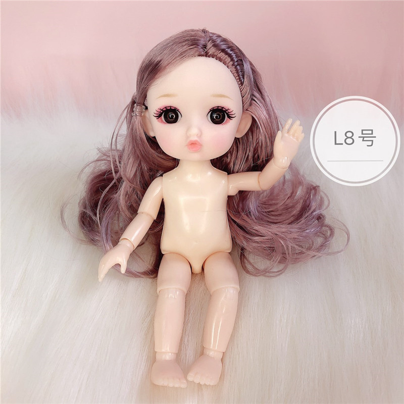 17センチ8分BJDビープ音かわいい女の子3d真眼13関節玩具素体人形メーカー卸売り|undefined