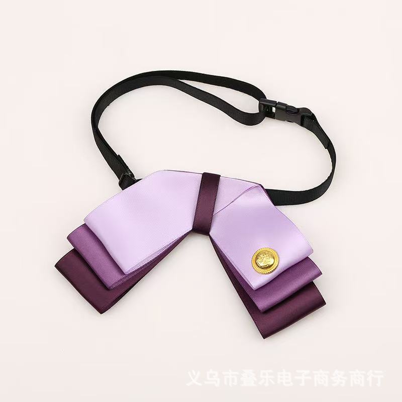 Bow Tie Shirt Women's Tie Professional Bank Stewardess Work Clothes Uniform Suit All-match Collar Flower Accessories Headflower suit Bow Tie Shirt Women's Tie Professional Bank Stewardess Work Clothes Uniform Suit All-match Collar Flower Accessories Headflower suit