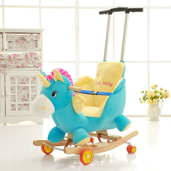 Ring Blue Horse+Universal Wheel+Music