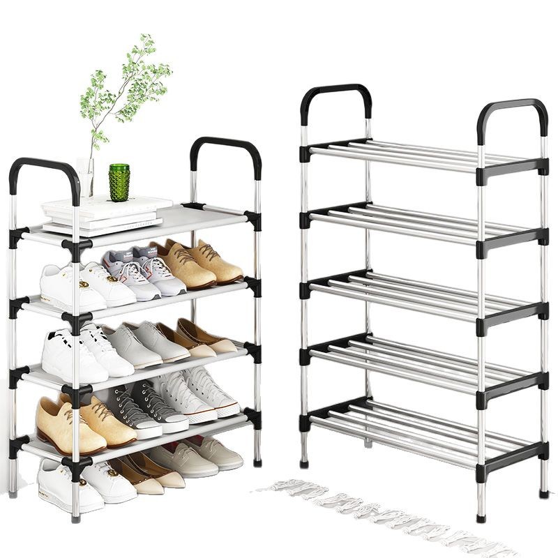 Estante de zapatos simple resistente al polvo de alquiler de estudiantes 12 porta de almacenamiento doméstico estante de puerta 33