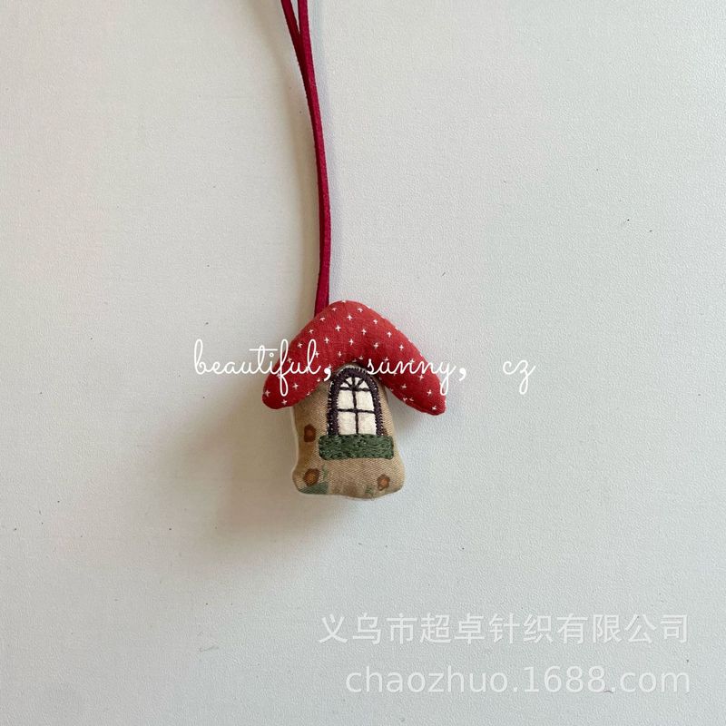 布艺饰品配件儿童项链女童穿搭玩偶项圈|undefined