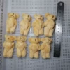 6 cm apricot -colored bear no rope
