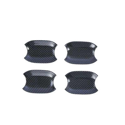 Suitable for 21 Tanks, 300 Door Bowl Handle Protection Stickers, Door Handle Stickers, Door Bowl Frame Modification Exterior Strips, Decorative H (Other Automotive Exterior Supplies) - carbon-fiber