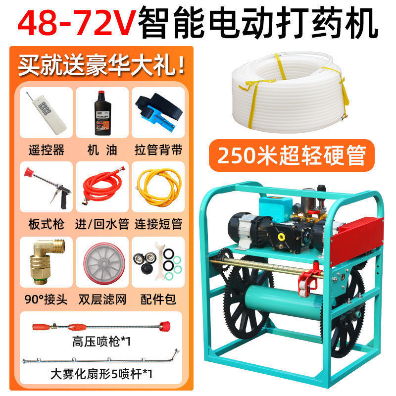 New remote control dual motor dual gear + 250m explosion-proof tube
