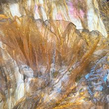 有光纱压褶镭射渐变琉璃纱鲜花包装不规则褶皱背景装饰设计师面料