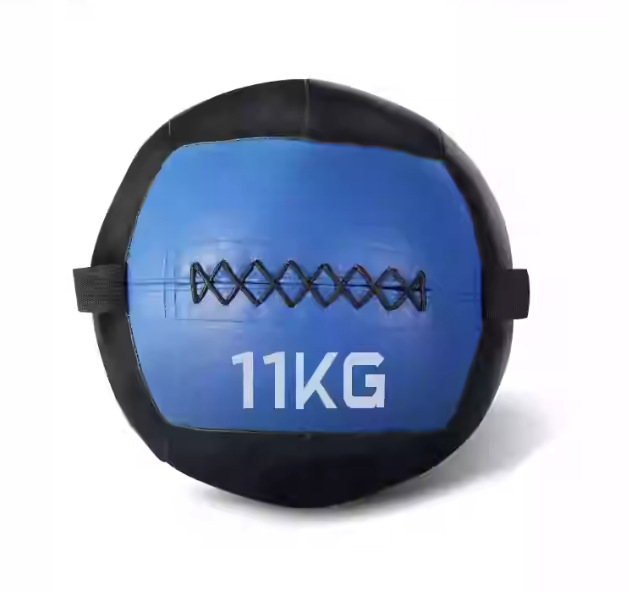 Bola medicinal Fitness Bola con soporte de peso Squash Yoga sólido suave Bola de gravedad Ejercicio de fuerza central Color de entrenamiento