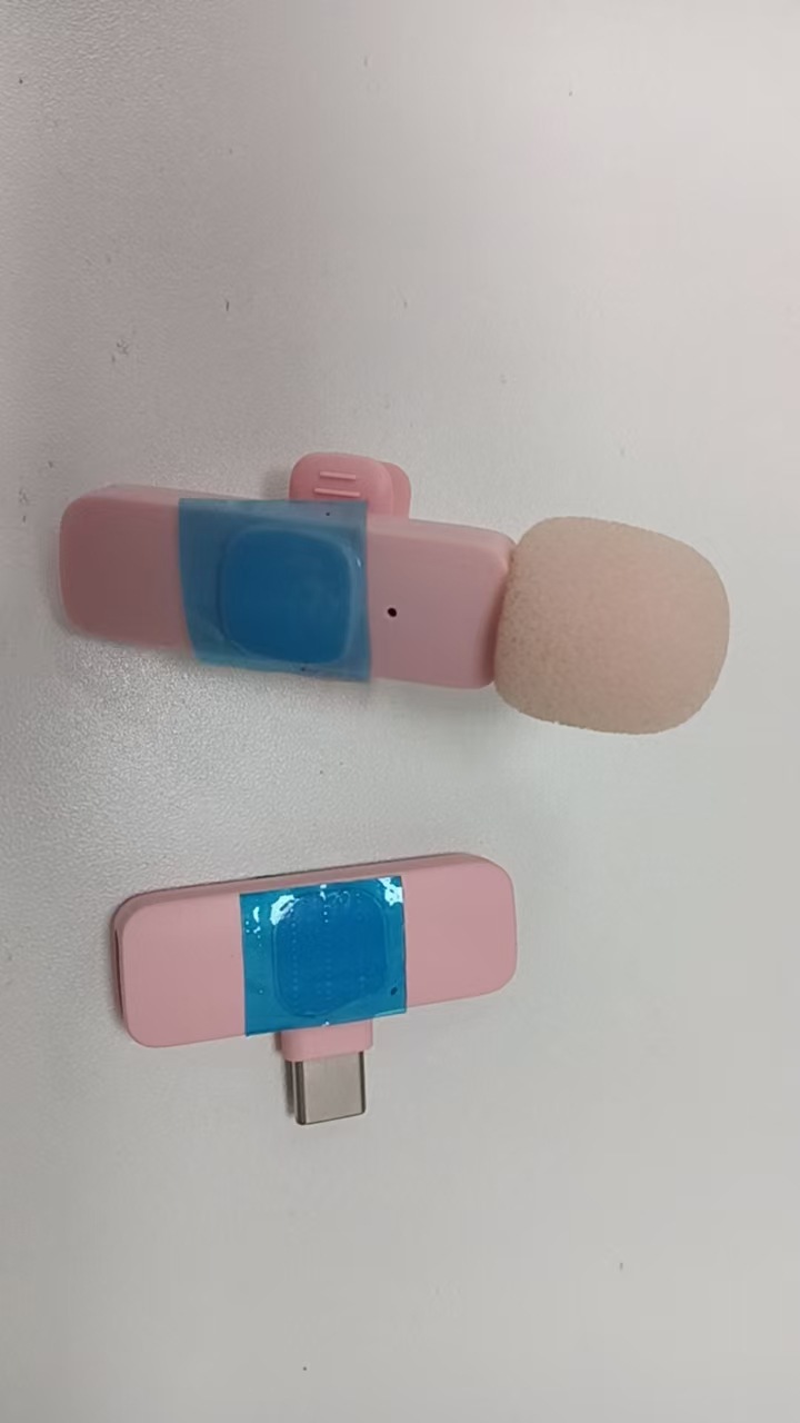 Ventas transfronterizas calientes K9 multicolor teléfono móvil mini micrófono inalámbrico de collar tipo micrófono de radio en vivo reducción de ruido mini micrófono