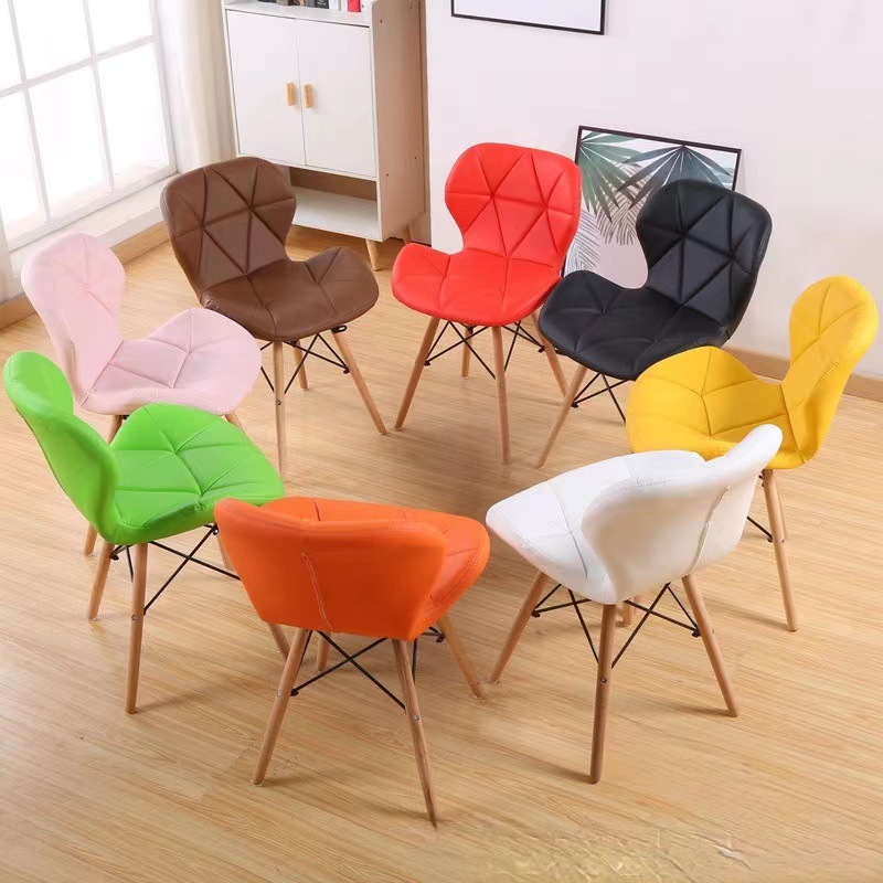 Silla de comedor nórdica de manicure, silla de maquillaje, silla de oficina, silla de comedor simple, silla de computadora
