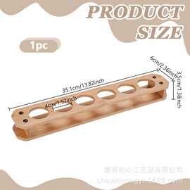 木质烈酒杯托盘支架竹酒杯服务托盘杯收纳烈酒杯展示收纳架
