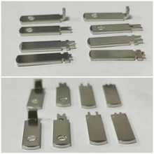 工厂直供黄铜/SPCC镀镍电源线/充电器插头片【可按客户需求生产】