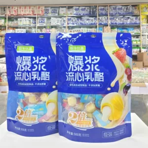 巨牛优品 Взрывная мякоть, шишки с сырным молоком во внутренней Монголии Специальная сумка 500 грамм