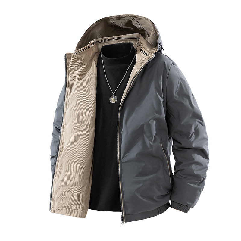 Direct Sales from the Manufacturer Reversible down Jacket for Men, New Winter Style, Thickened White Duck Down, Durable, Light Luxury, Warm and Cold-Resistant. Direct Sales from the Manufacturer Reversible down Jacket for Men, New Winter Style, Thickened White Duck Down, Durable, Light Luxury, Warm and Cold-Resistant.