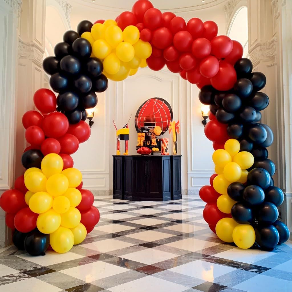 8 secciones 10 secciones 12 secciones balón arco estante soporte base post celebración de boda inauguración decoración