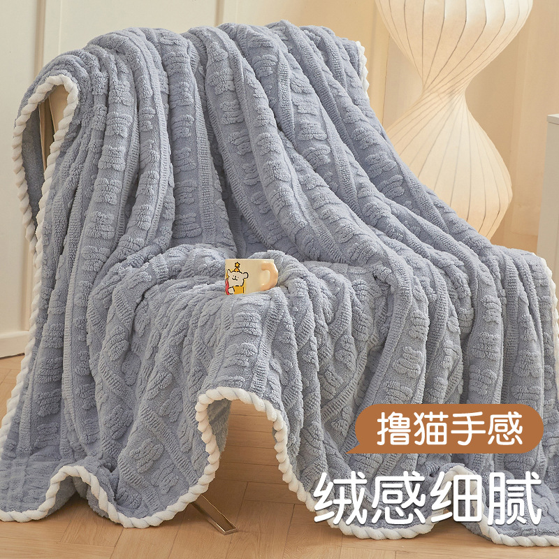 Mantras gruesas mantas edredones de peluche de coral leche franela mantas sábanas de dormitorio de estudiantes individuales invierno
