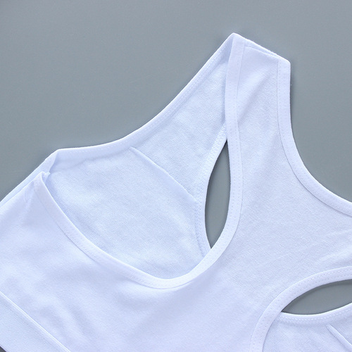 Girls bra, small vest, cotton underwear, tube top, children's bra, development period, junior high school students, middle school students, foreign trade