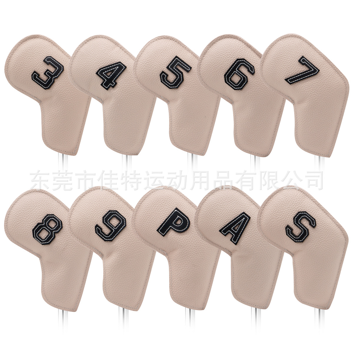 Borde de aceite cubierta del Club de Golf cubierta de la varilla de hierro cubierta de la varilla de golf cubierta protectora del Club de Golf PU cubierta de la cabeza de Rod