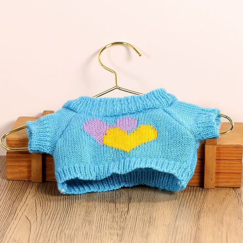 Plush bear clothes — changeable sweatshirts & sweaters for 20–50 cm bears, assorted designs